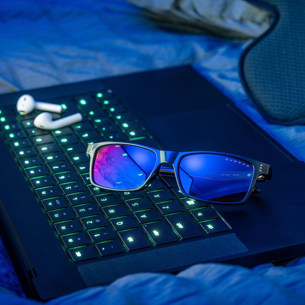GUNNAR Premium Gaming/Computer Glasses - Advanced Blue Light & Eye Strain Protec