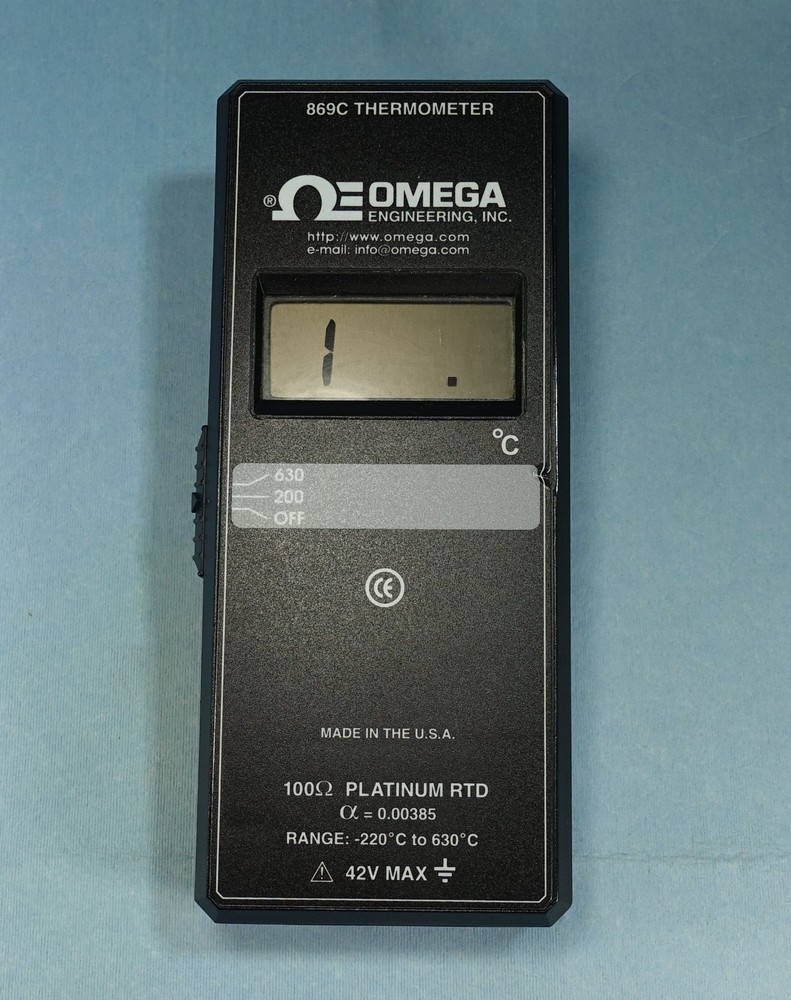 Omega Engineering 869C Platinum RTD Thermometer