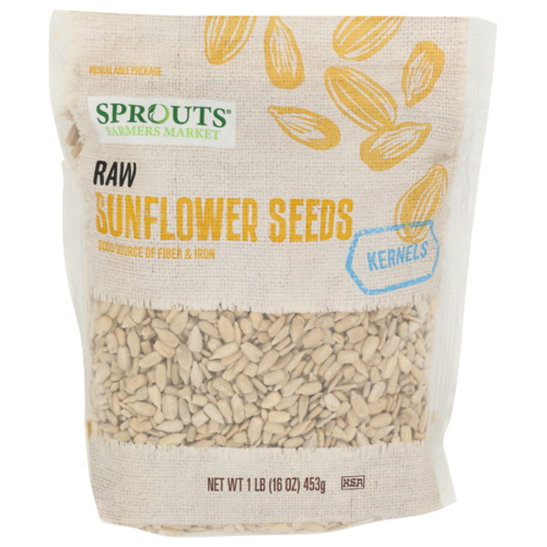 2 Pack - Sprouts Raw Sunflower Seed Kernels 16 oz