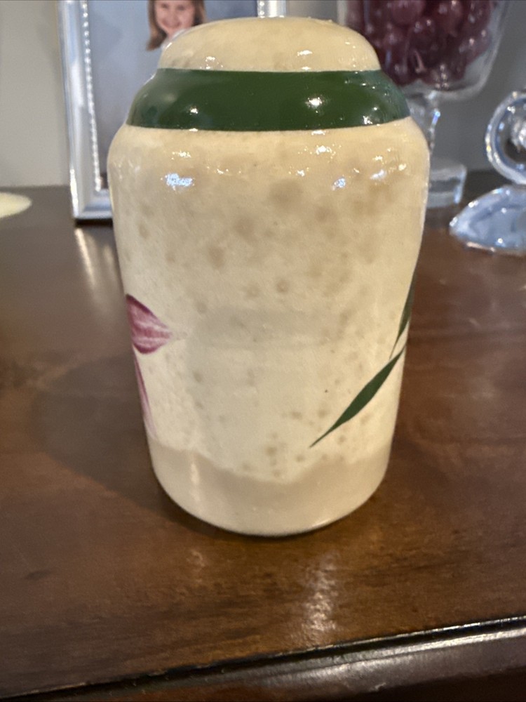 Watt Pottery Starflower Salt Shaker Look