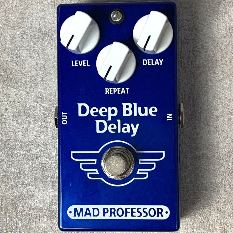 MAD PROFESSOR Deep Blue Delay Pedal Effects Blue Used