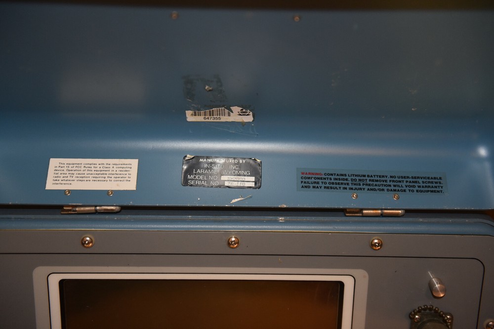 In-Situ hermit 2000 Environmental Data Logger - SE2000 - Powers on