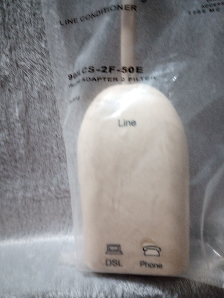 SUTTLE 900LCS-2F-50E SINGLE phone LINE INLINE DSL FILTER CONDITIONER splitr jack