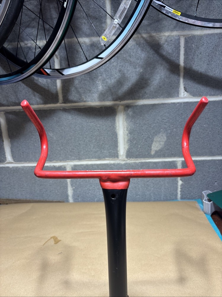 Dirza Foldable Bicycle Wall Mount Hanger Horizontal Bike Storage Never Used