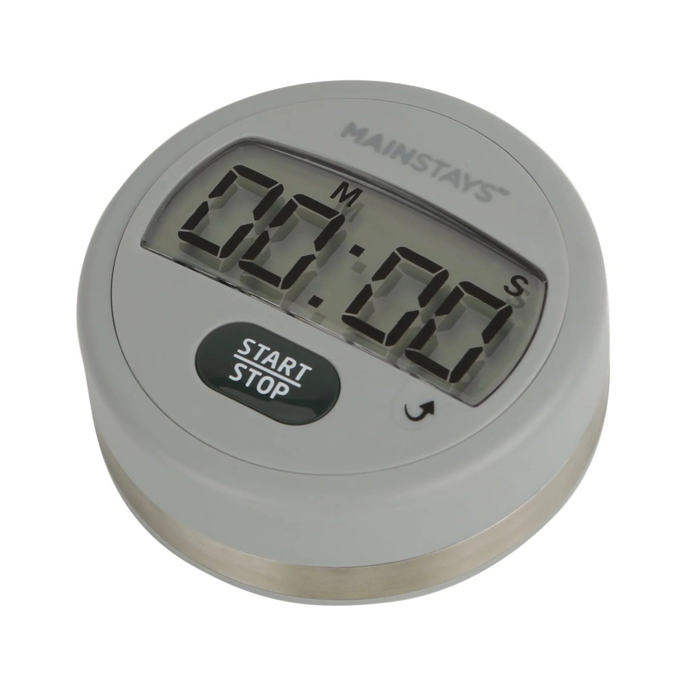 Mainstays Digital Kitchen Timer, Magnetic Countdown Count up Timer