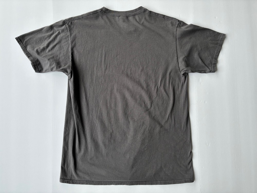 SQL Programmer Distressed Graphic T-Shirt L Gray Ring Spun Cotton Tech Industry