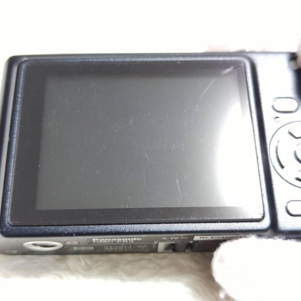 Panasonic DMC FS3 Camera Black Compact Digital Camera Vintage Used Tested