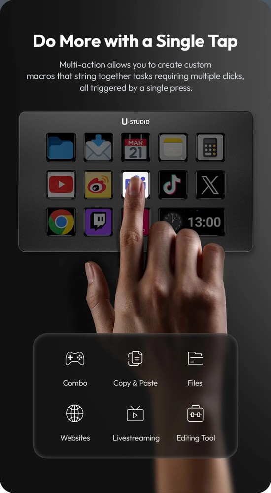Macro Pad Programmable shortcut