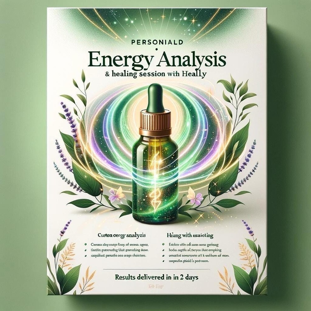 Personalized Essential Oil Energy Analysis & Healing Session