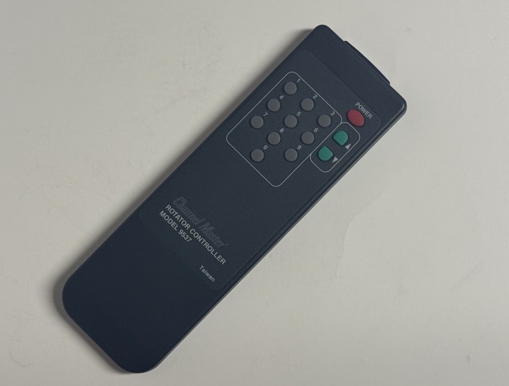 Channel Master 9521 /9537 Rotor Control Unit, Remote & Power Supply - Tested