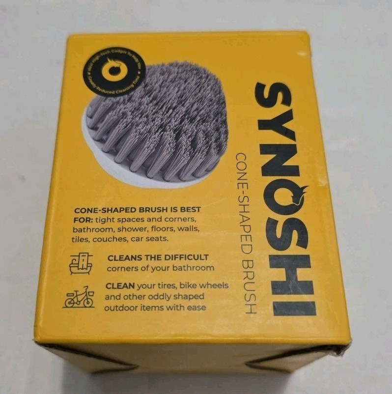 Synoshi Cone Shaped Brush Attachment Head  for Corners & Tight Spaces