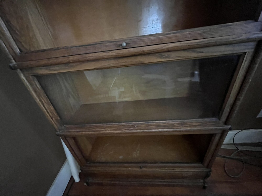 Macey Oak Barrister Bookcase