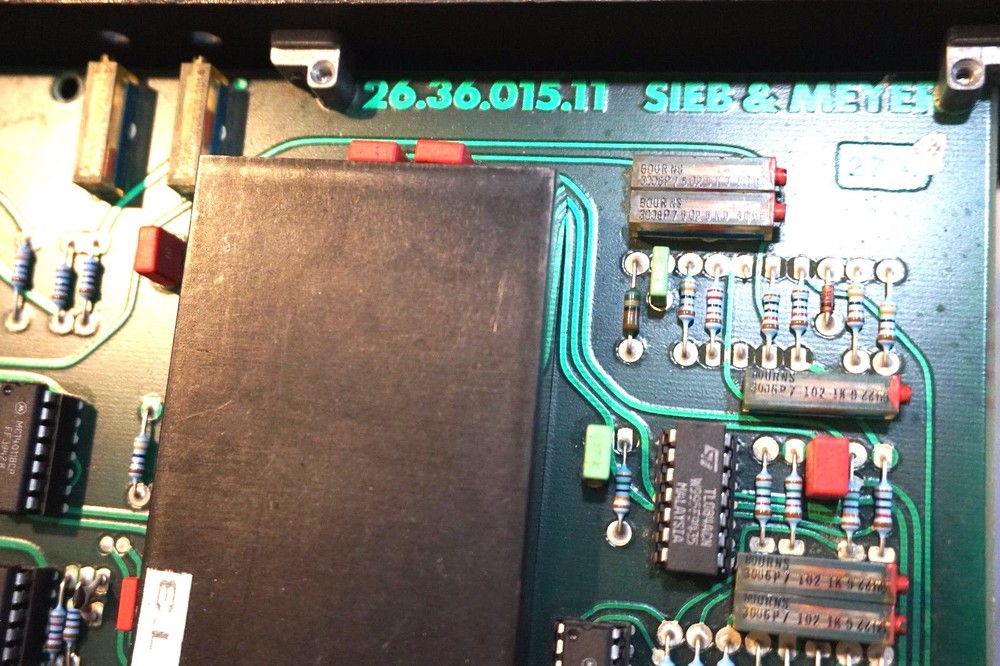 REPAIRED SIEB & MEYER 26.36.15 AC SERVO AMPLIFIER 263615