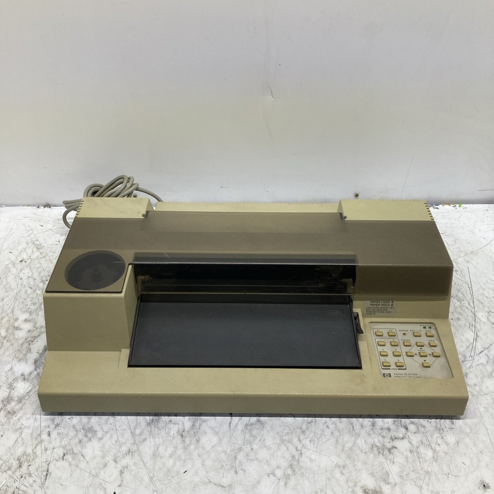 Hewlett Packard 7475A Plotter Printer, Powers On Untested