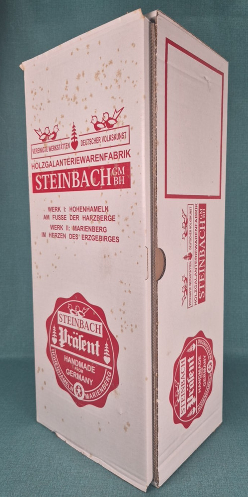 *Signed* Steinbach Good Old Mark Last German Coin Nutcracker