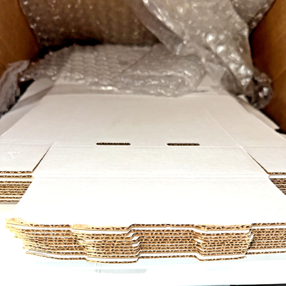 10 Pack BCW Short Comic Storage Boxes Corrugated Cardboard Comic Book Houses