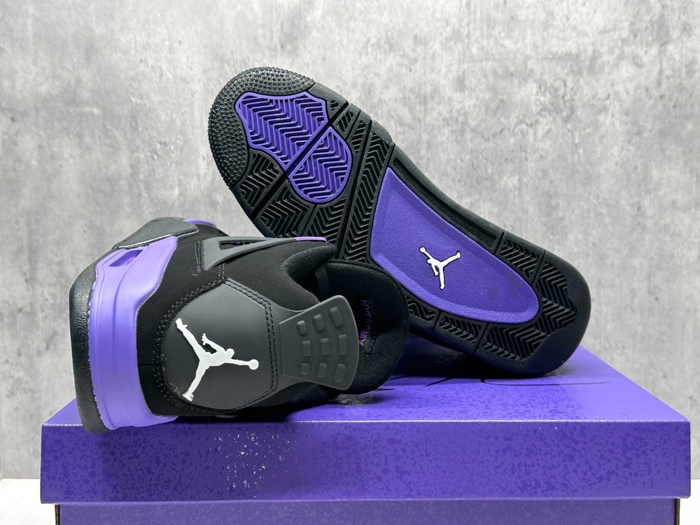 AJ4 Retro Purple Thunder Shoes