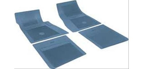 OER FP73008 Fullsize/4Pc Floor Mats (Medium Blue)