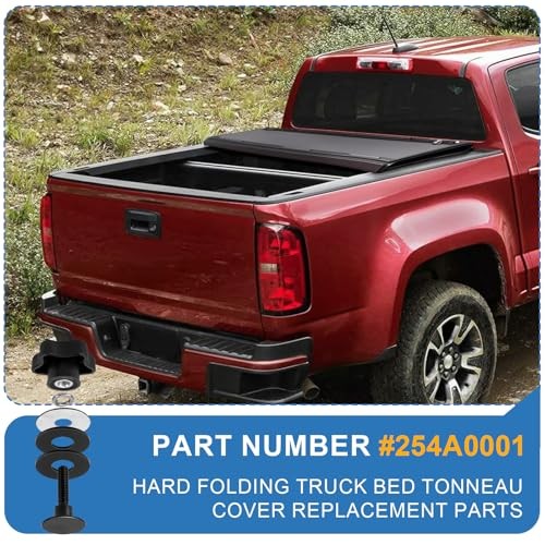 254A0001 Tonneau Cover Clamp Service Kit, Elevator Bolt Assembly, Replacement