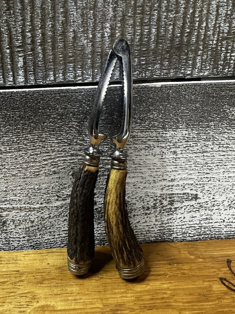 E. KNECHT & Co Solingen Germany Antered Nut Crackers