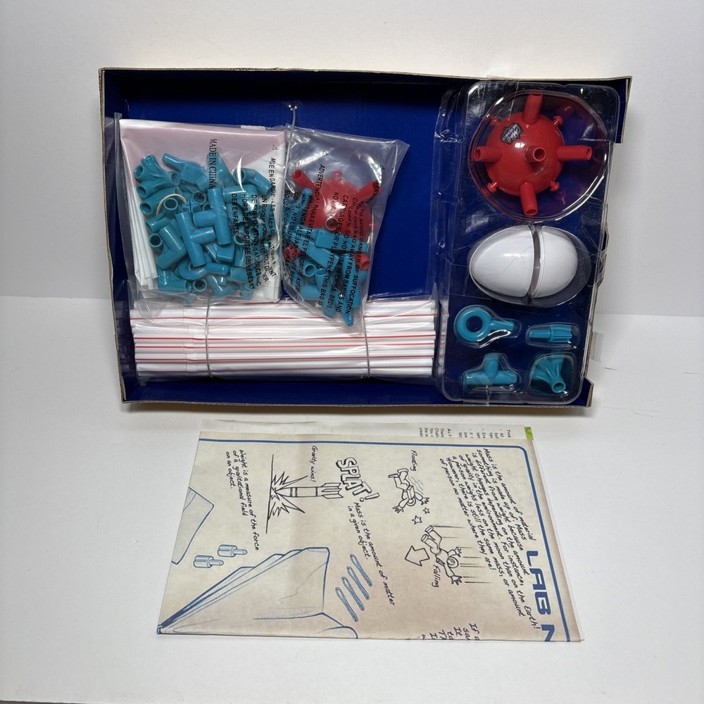 Mad Science Egg Drop Challenge Kit Creativity Problem Solving & Engineering NEW!