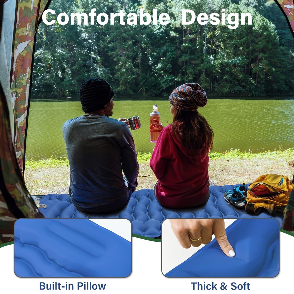 Sleeping Pad for Camping, Backpacking Self Inflating Sleeping Pad Ultra Light...