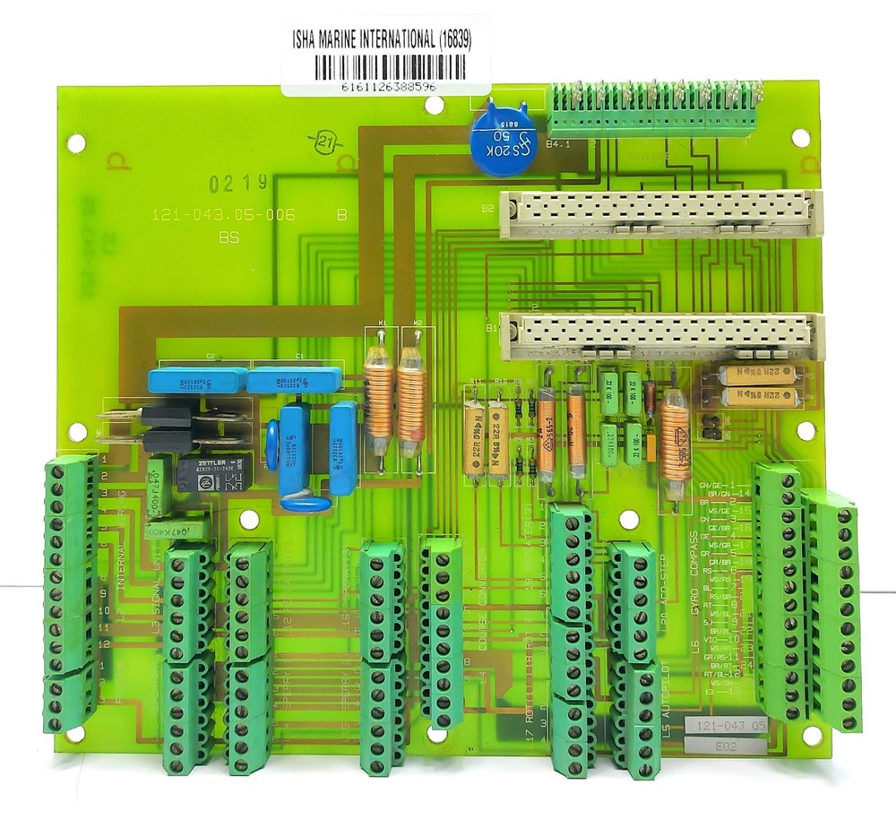 121-043.05-006 B Printed Circuit Board