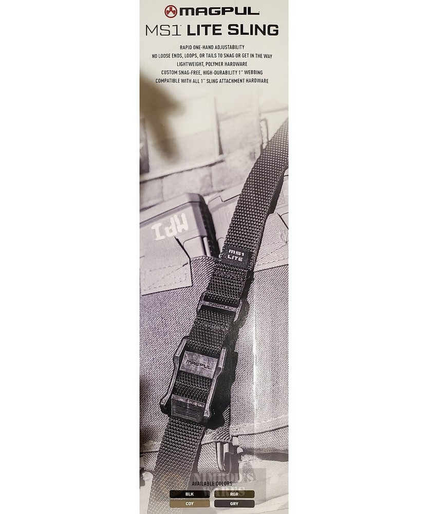 Magpul MS1 "LITE" SLING Compact & Light Adjustable MAG1312-RGR FAST SHIP
