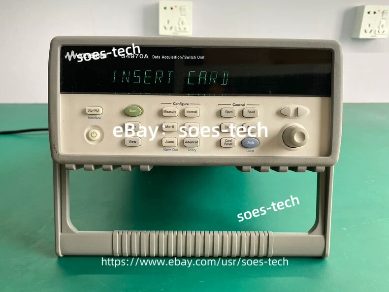 1PCS Agilent 34970A Data Acquisition Switch /good function #