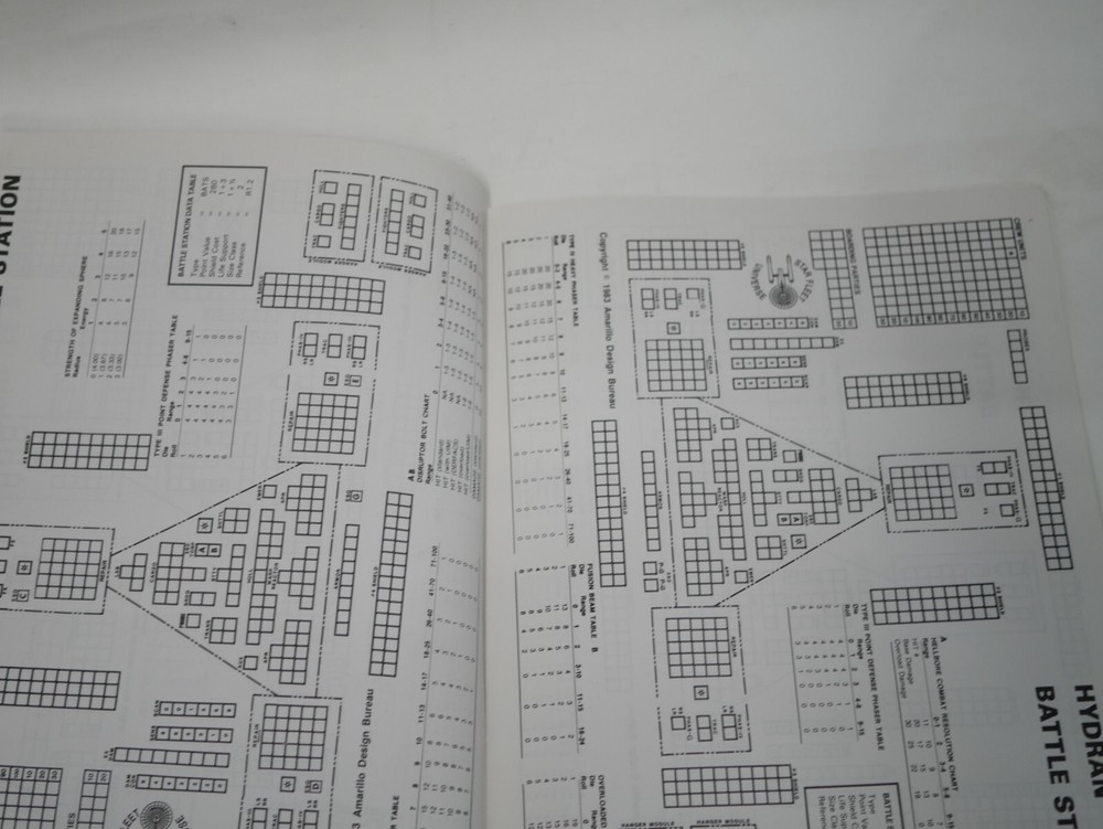 RPG Star Fleet Battles Commander's SSD Book #4 Task Force Games 3009