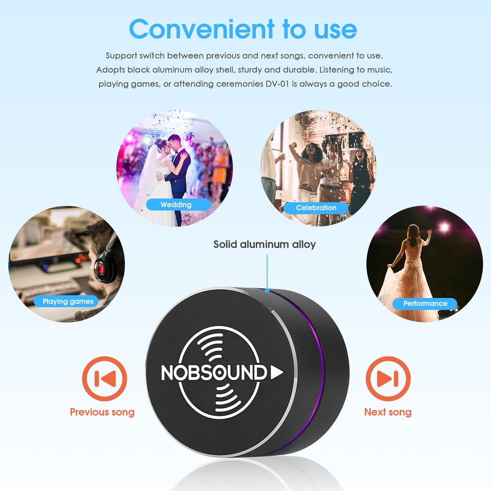 3.5mm/USB Volume Controller Knob for Speaker PC Desktop Lossless Audio Adjuster