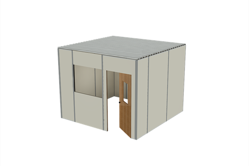 10' x 10' Inplant Office