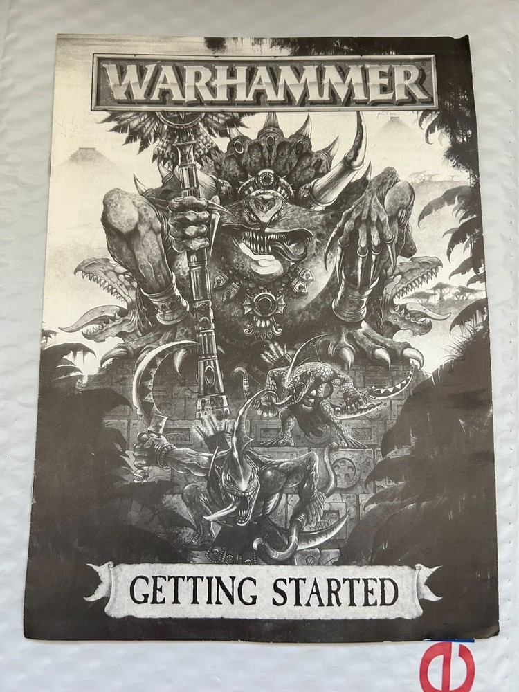 Warhammer Starter Set Getting Started Book 1996 Good Condition OOP
