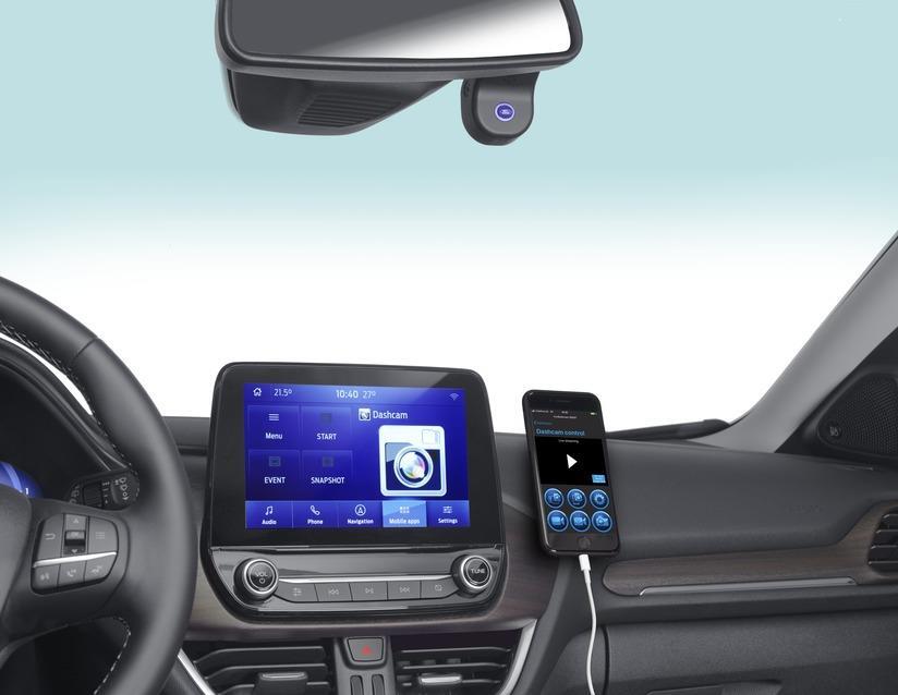 Genuine Ford Mustang Mach-E 2020> Dashboard Camera vehicle requires SYNC3S/YNC4