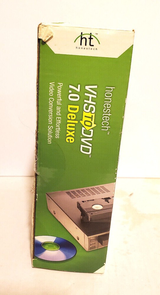 Honestech VHS to DVD/BLU-RAY 7.0 Deluxe Video Conversion Solution USB Windows