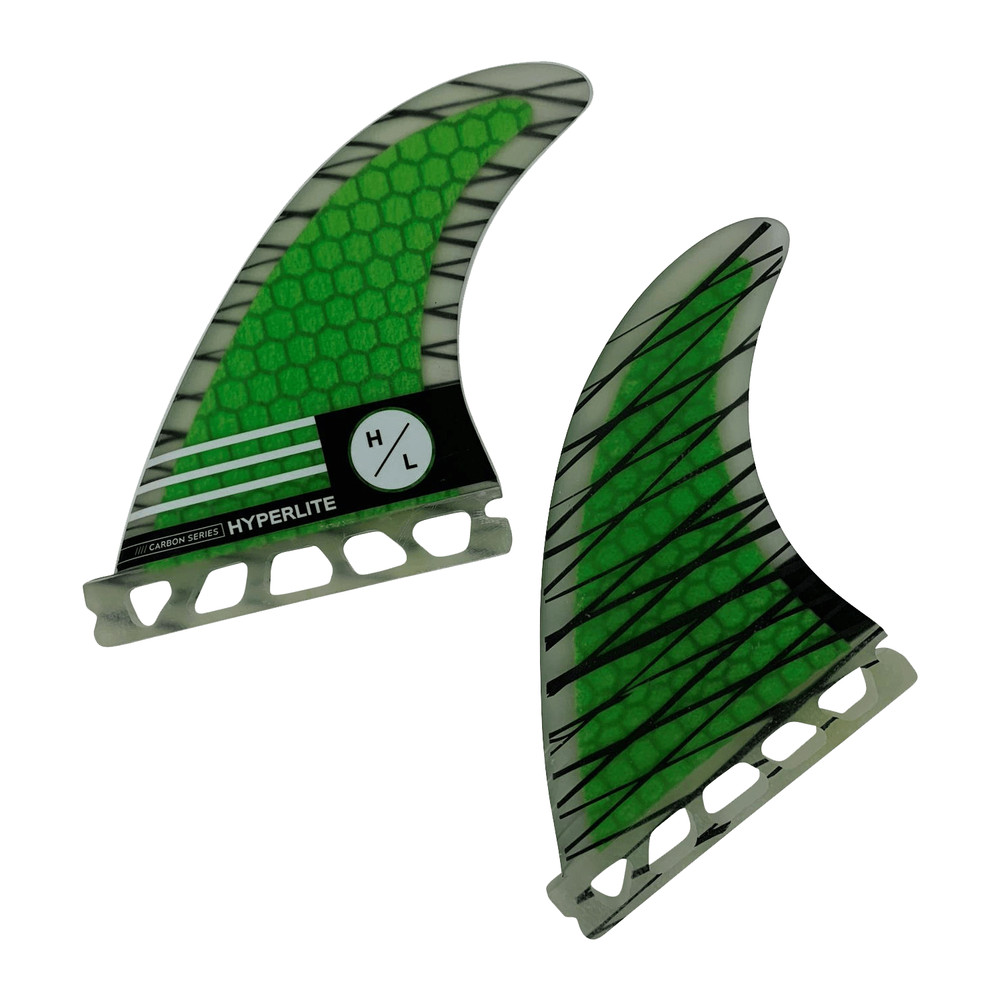 Hyperlite 4.5" RIOT Carbon Surf Fin Kit - Pair