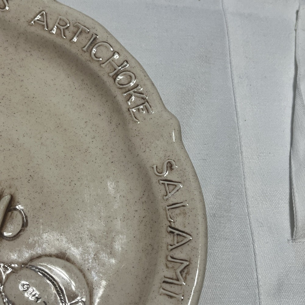 Antipasto Serving Platter 12"
