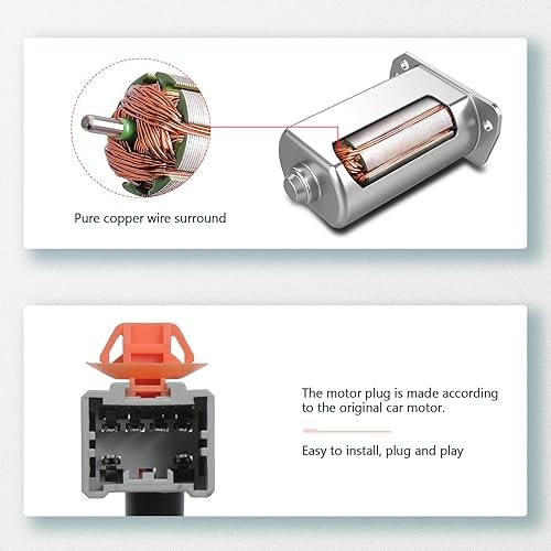 748-916 Front Left Driver Side Power Window Regulator with Motor Replacement