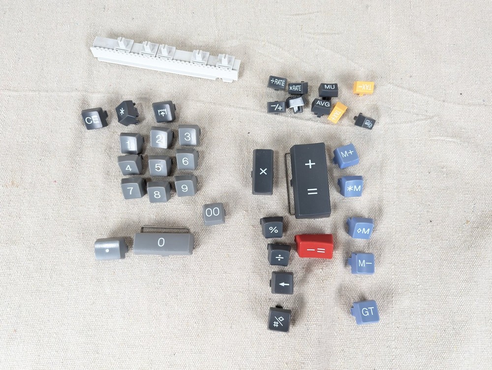 Sharp EL-1197PIII Printing Calculator Replacement Keycap Set Numeric Function...
