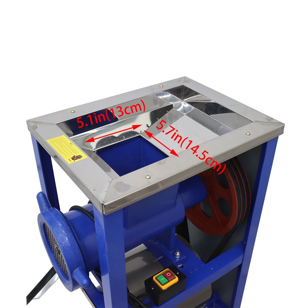 220V Electric Bone Crusher Meat Grinder Mincing Machine Chicken Chili Model 52