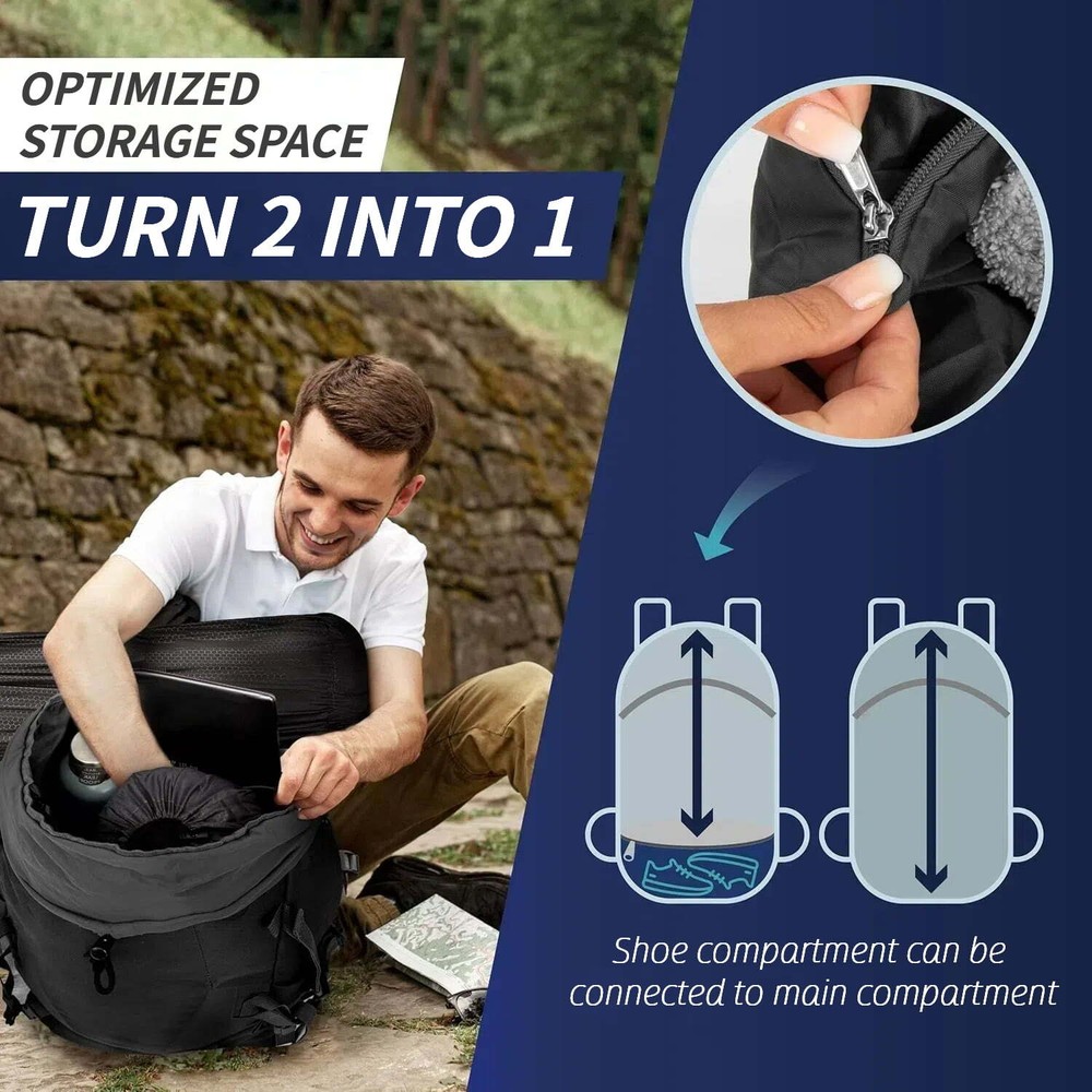 PeakPulse 45L All-Terrain Hiking Back Pack