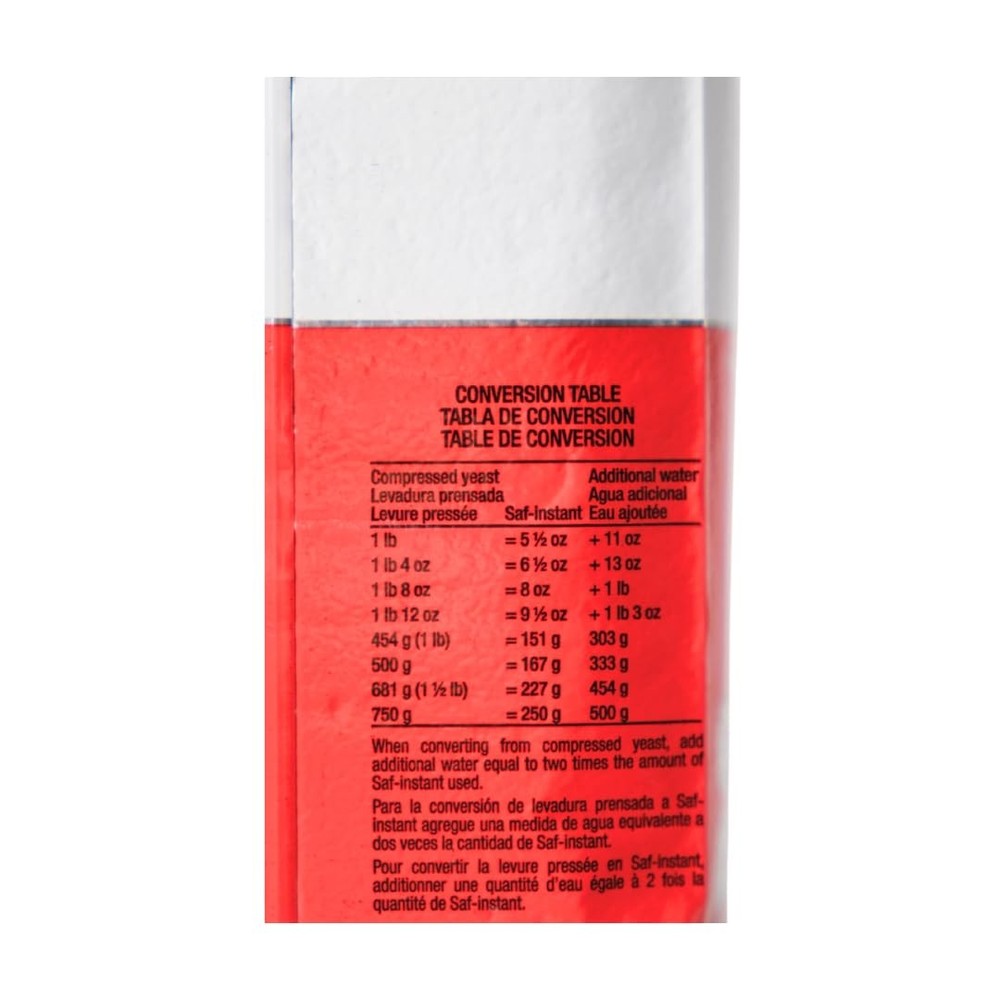 Saf Instant Yeast, 1 Pound Pouch