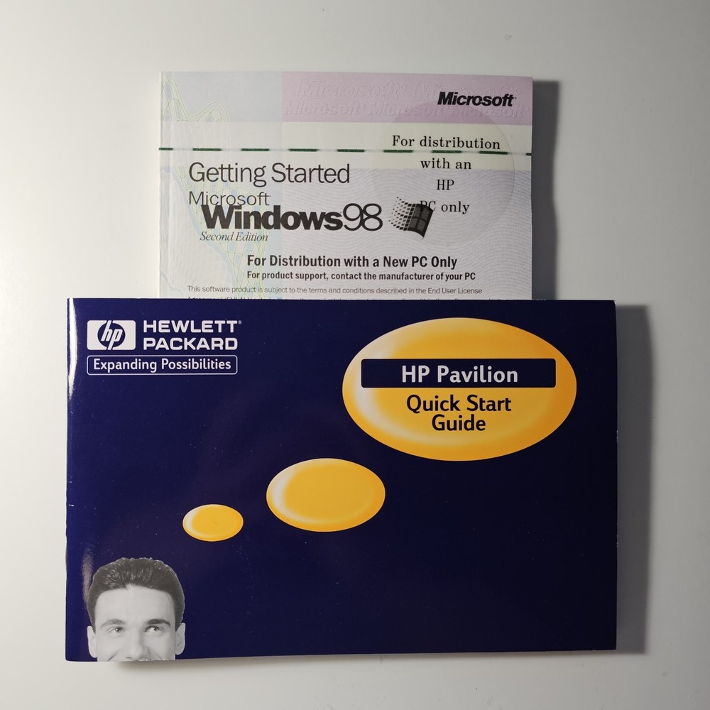 HP Pavilion:Quick Start Guide & Getting Started Windows 98, 1999 Hewlett Packard