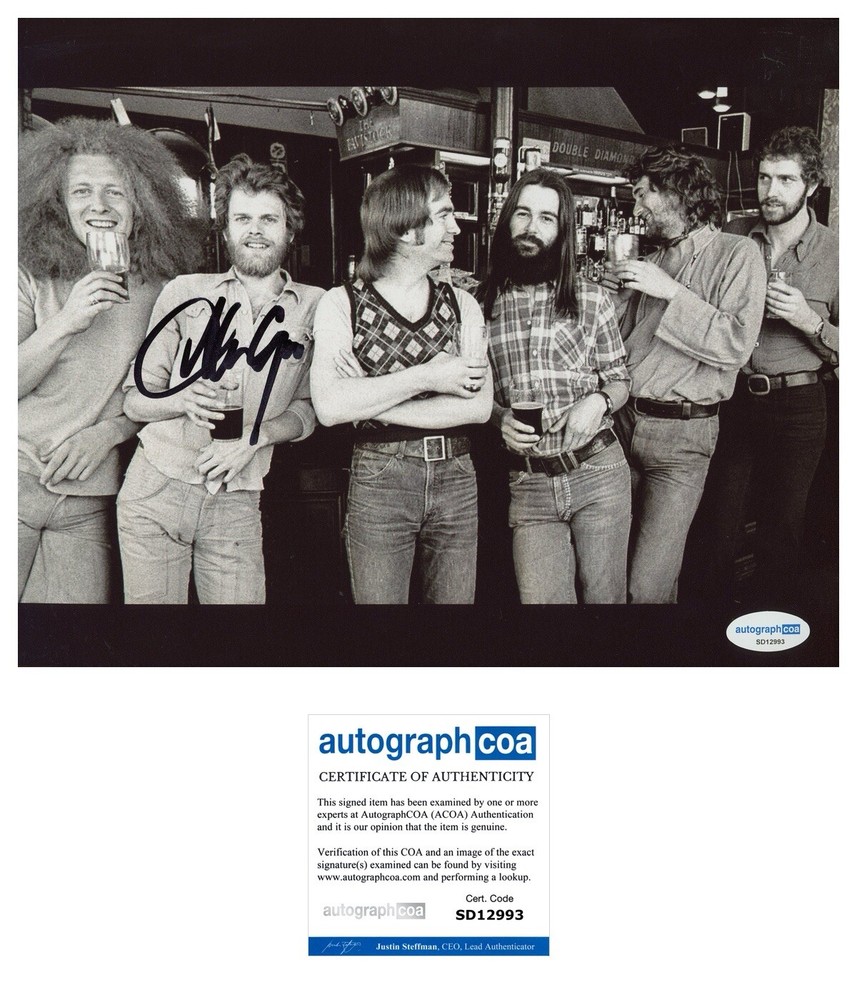 ‘Alan Gorrie’ Signed 8x10 Photo ‘Average White Band’ ACOA