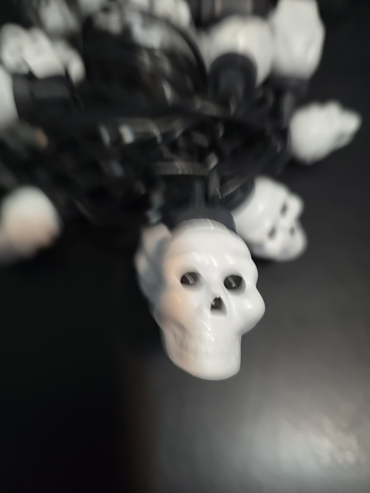 3 Strings Halloween String Light Set of 20 Each Skeleton Skull Tested Working