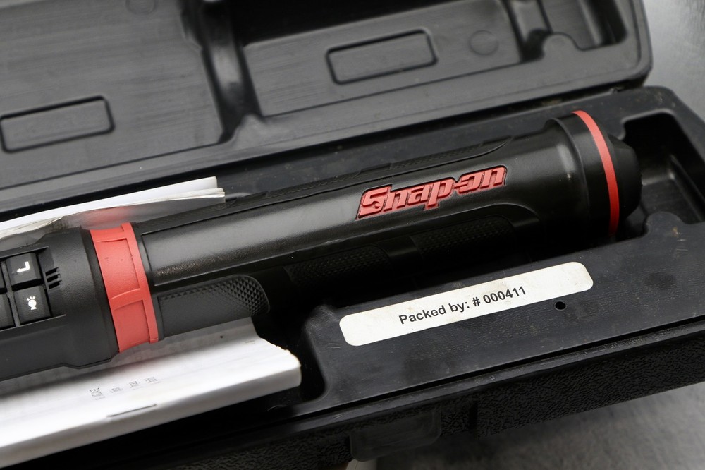 SNAP-ON ATECH2FR100B 3/8" FLEX HEAD TECHANGLE 5-100FT.LB TORQUE WRENCH
