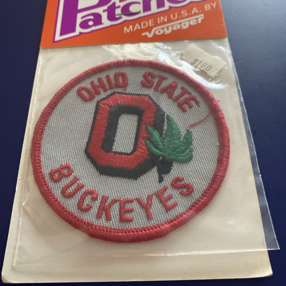 VTG Voyager OHIO STATE BUCKEYES Iron On Patch