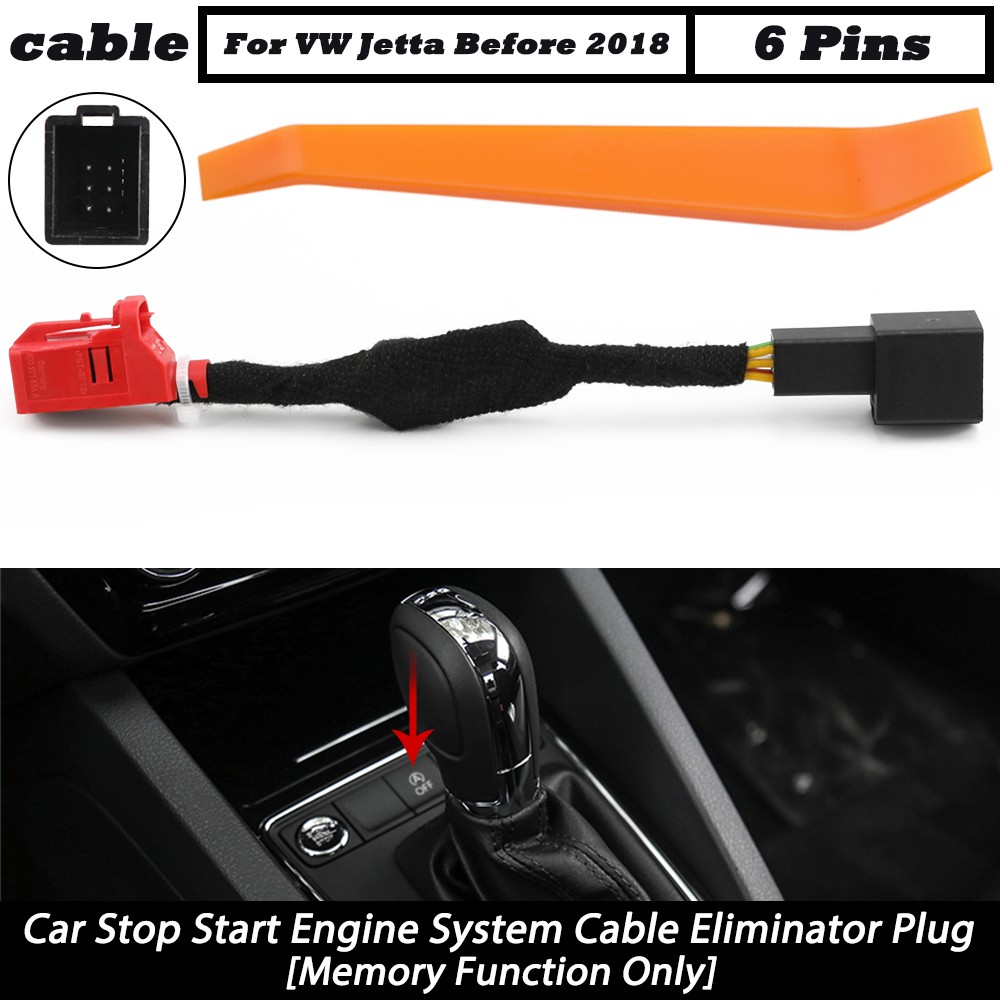Automatic Stop Start Engine System Cable Plug Eliminator Kit For VW Jetta 2018