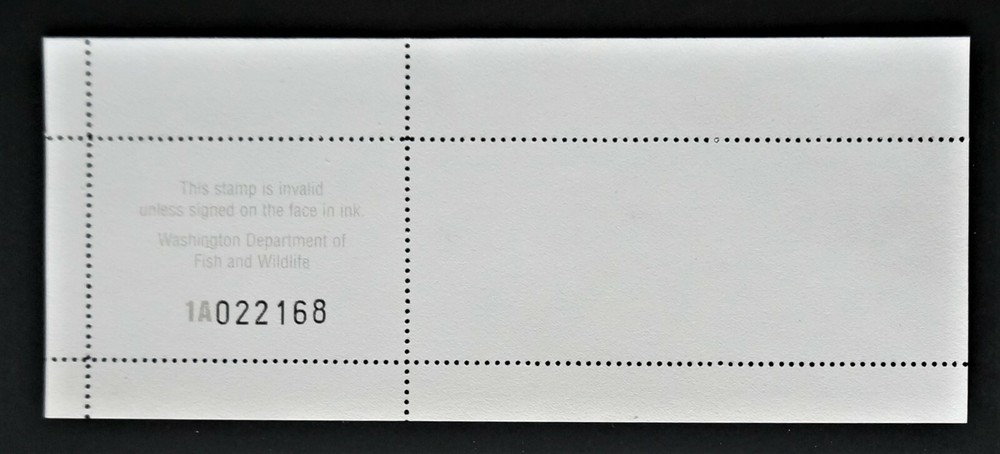 2003 Washington State "Hunter" Duck Stamp Mini Sheet, WA18A, Pintails