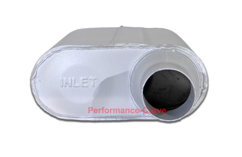 2.5" Offset - Performance Exhaust 2 Chamber Muffler - Xlerator VX Series VX2543